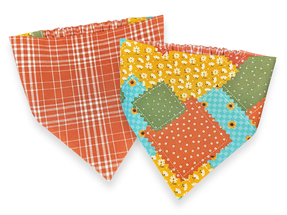 Fall Patchwork Bandana