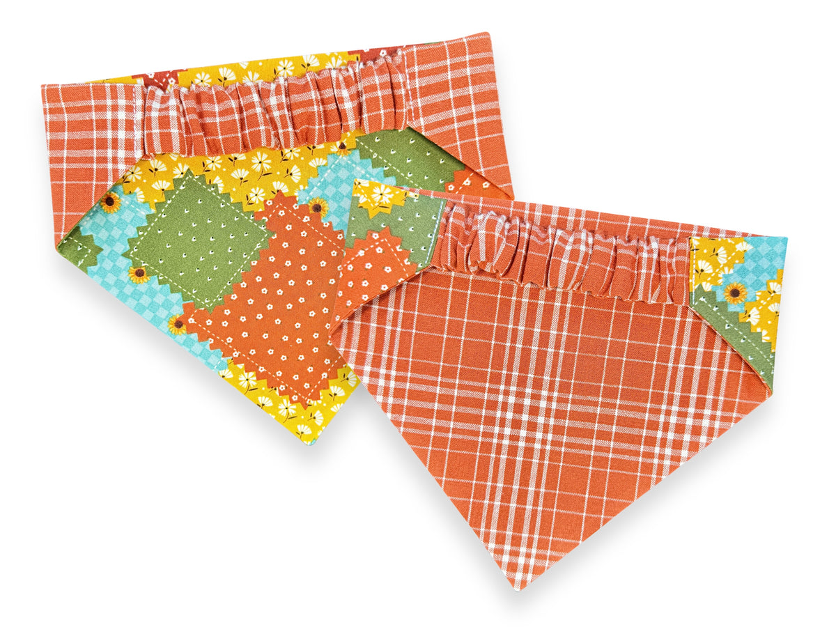 Fall Patchwork Bandana