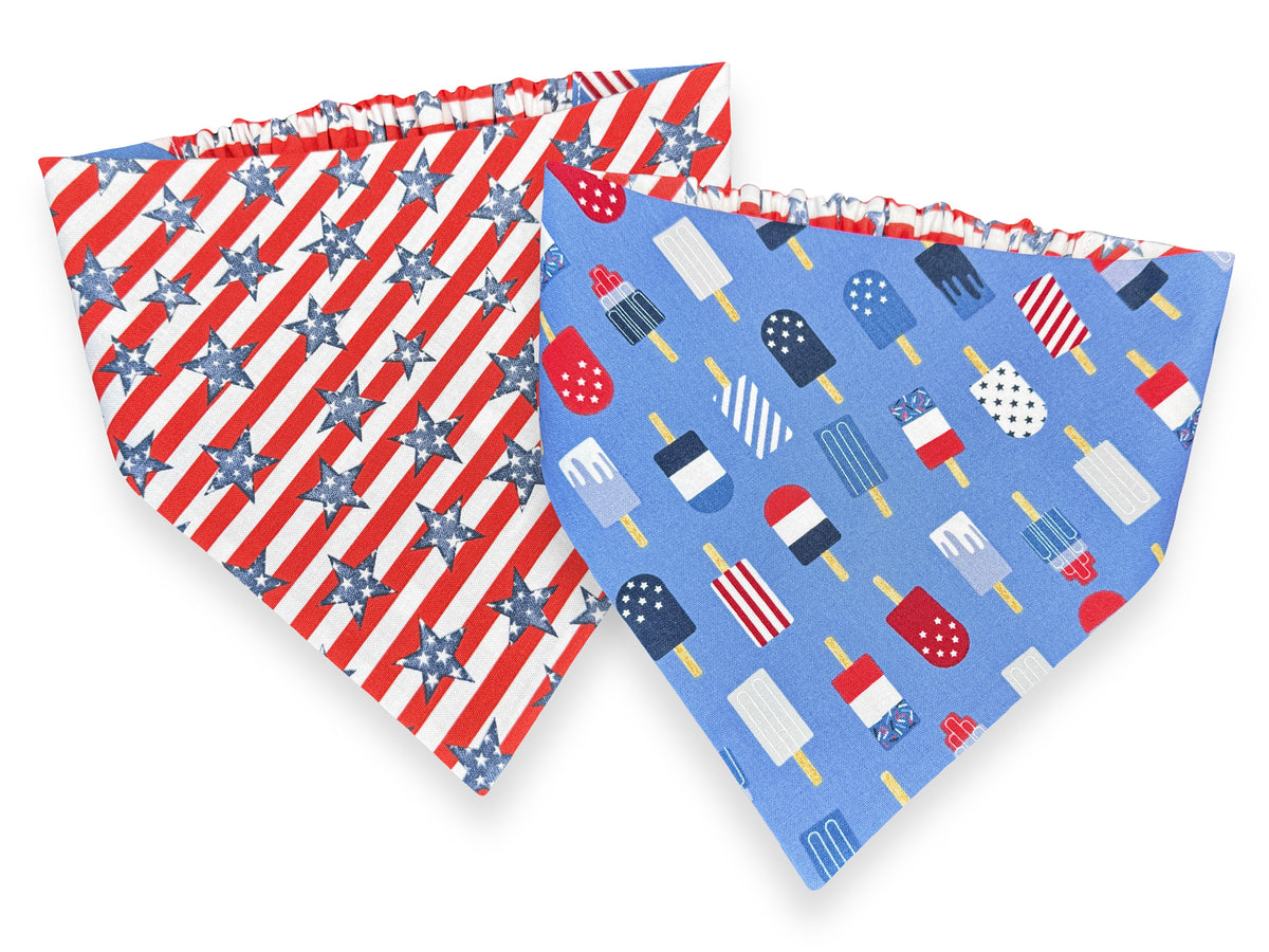 Patriotic Popsicle Bandana