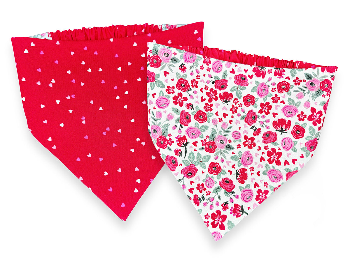 Roses & Hearts Bandana